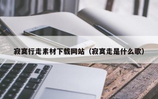 睢县寂寞行走素材下载网站（寂寞走是什么歌）